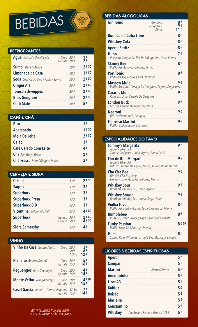 Menu Favo Bistro Bar Events-1