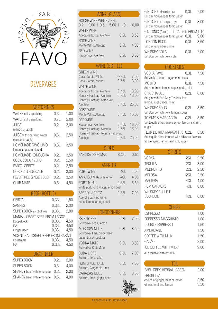 Menu Favo Bistro Bar Events-10