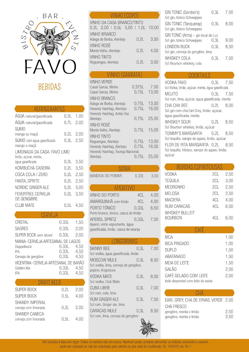 Menu Favo Bistro Bar Events-9